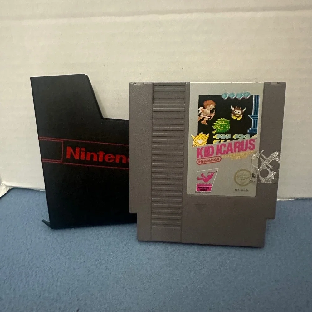 Kid Icarus Nintendo NES Video Game Cartridge NES-KI-USA with Dust Sleeve